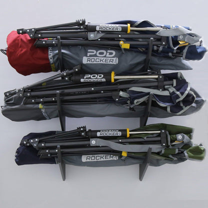 Chair Rack for Garage etc. 3 Deep Chair Racks Wall Mount - Tampa Home & Garden Store