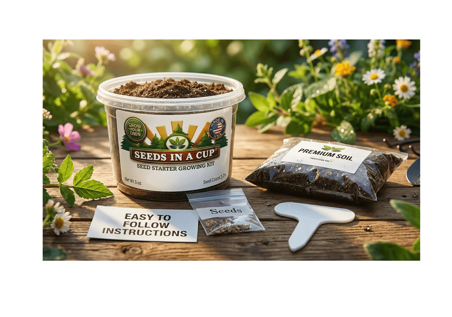 Chamomile Grow Kit - Tampa Home & Garden Store