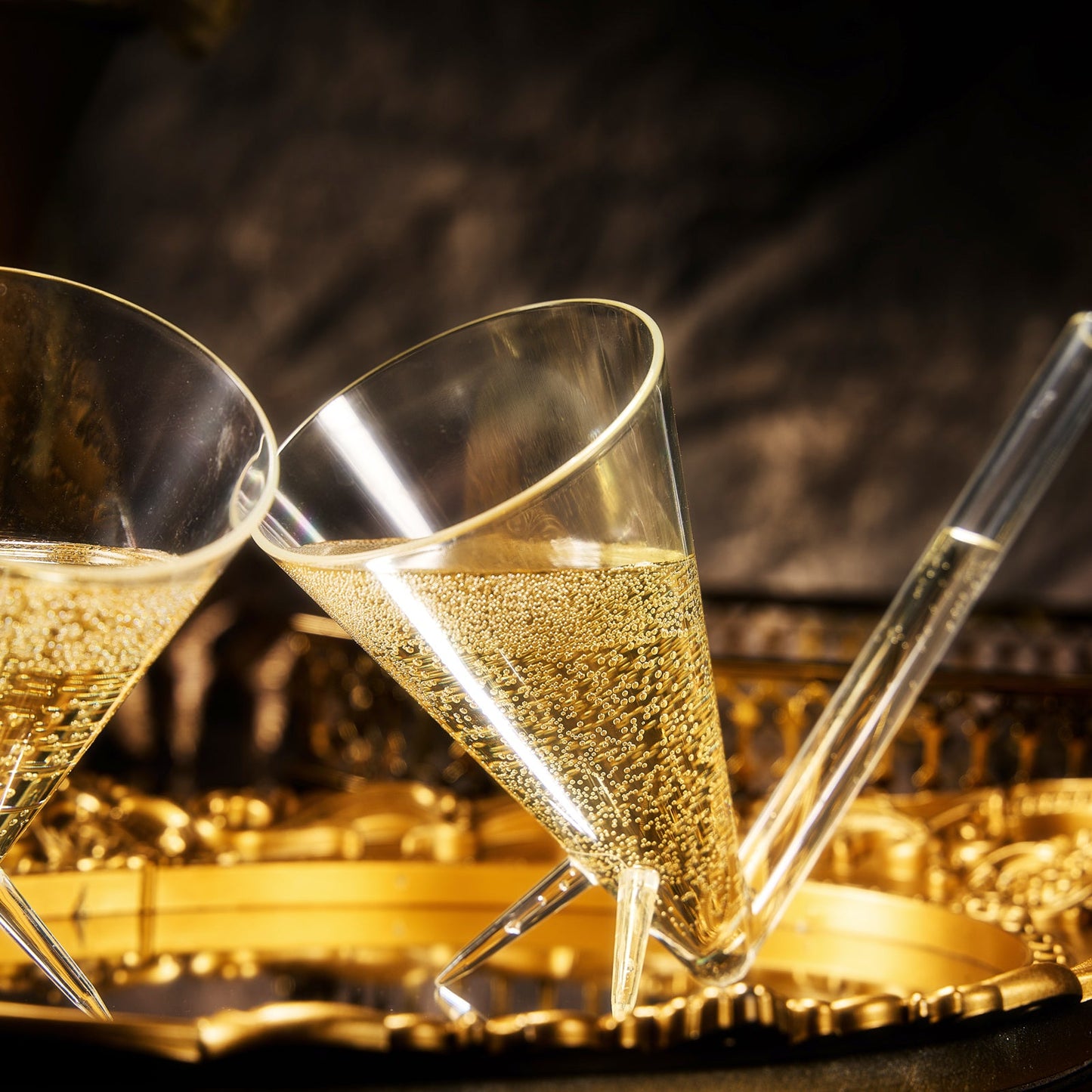 Festa Acrylic Champagne Shooter Set of Two