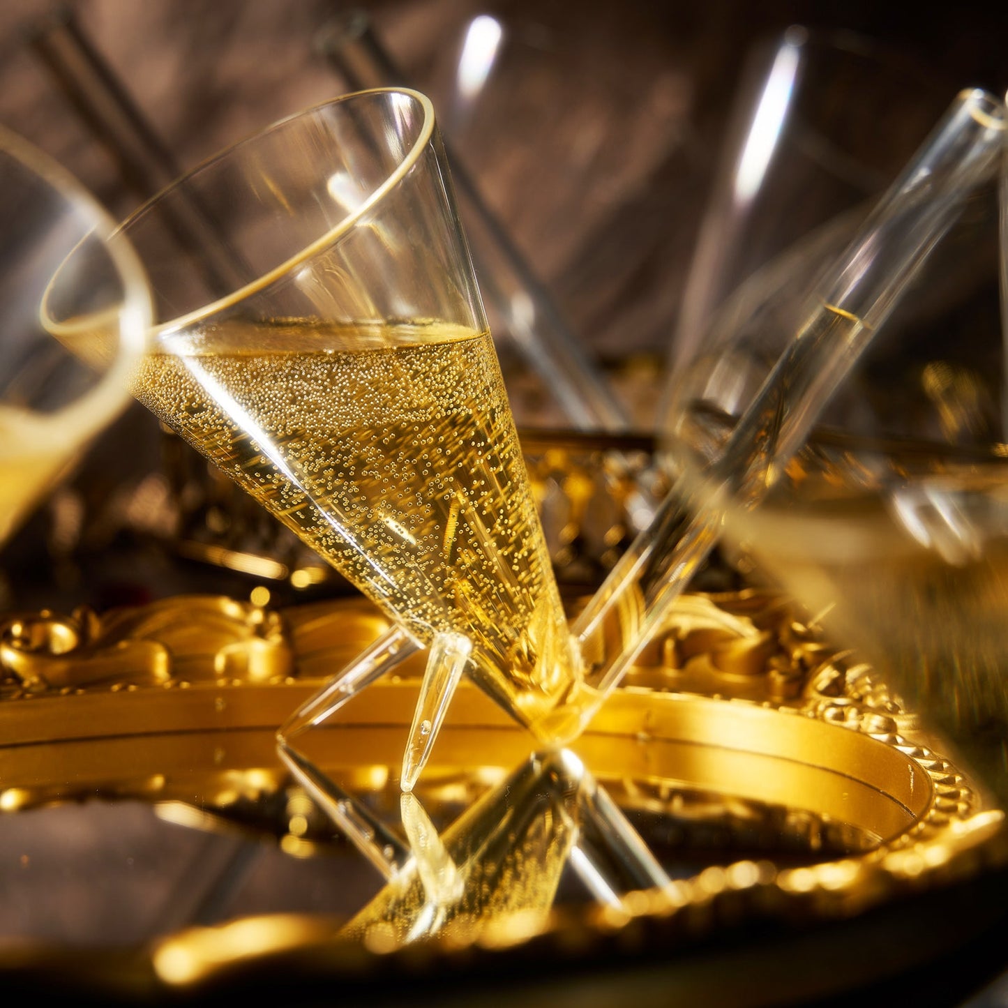 Festa Acrylic Champagne Shooter Set of Six