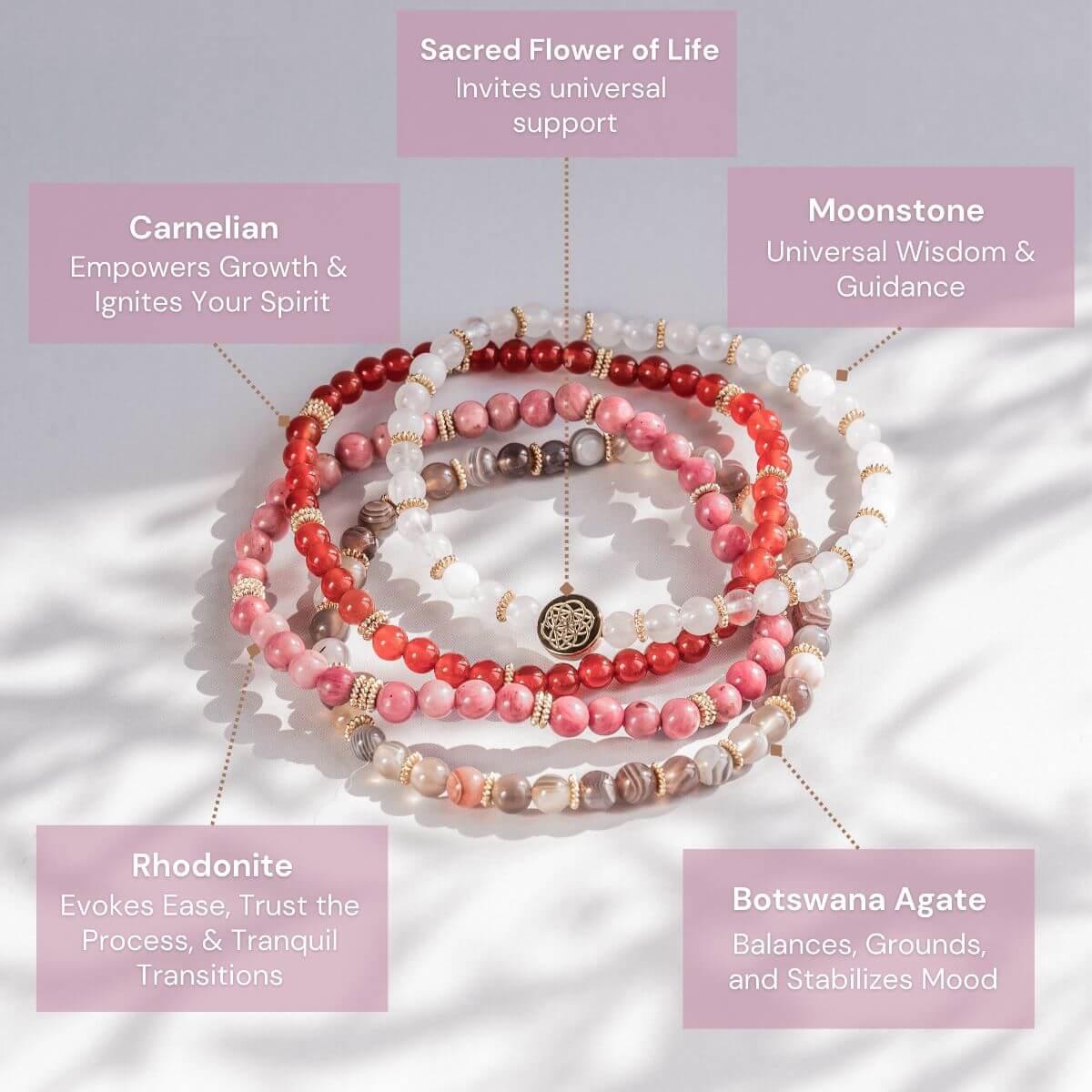 Change & Transformation Bracelet Pack of 4 - Tampa Home & Garden Store