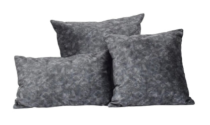 Charcoal Square and Lumbar Luxury Velvet Pillow | TRDPL03 - Tampa Home & Garden Store