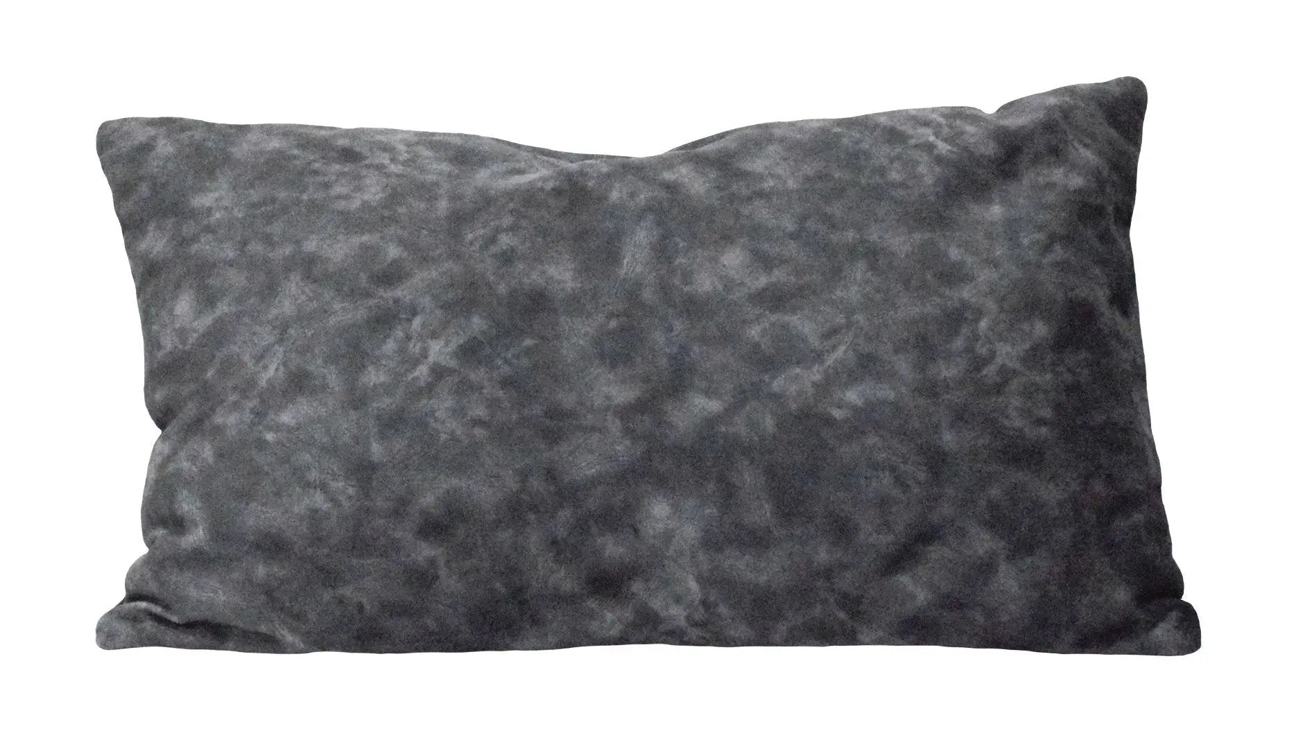 Charcoal Square and Lumbar Luxury Velvet Pillow | TRDPL03 - Tampa Home & Garden Store