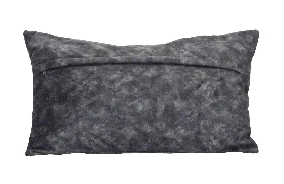 Charcoal Square and Lumbar Luxury Velvet Pillow | TRDPL03 - Tampa Home & Garden Store