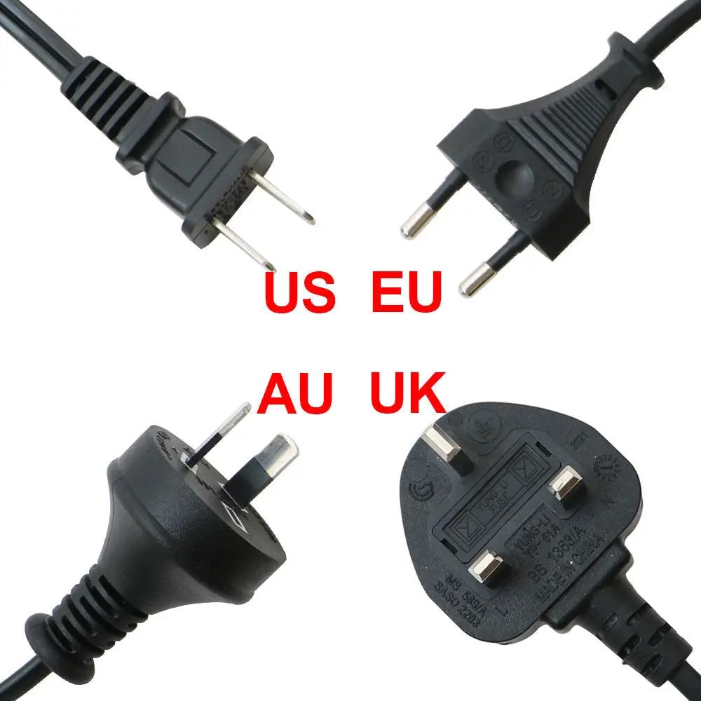 EUNORAU 24V2A Ebike charger with interchangeable US/EU/AU/UK plug heads on Tampa Home & Garden Store