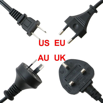 EUNORAU 24V2A Ebike charger with interchangeable US/EU/AU/UK plug heads on Tampa Home & Garden Store