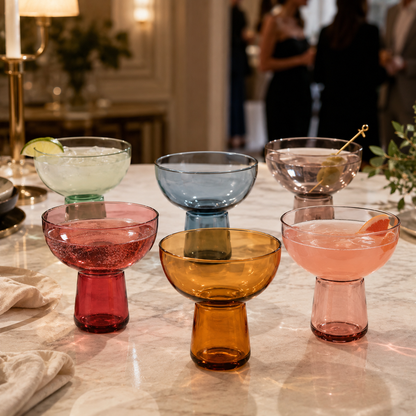 Tonal Margarita Cocktail Glassware Set of Six