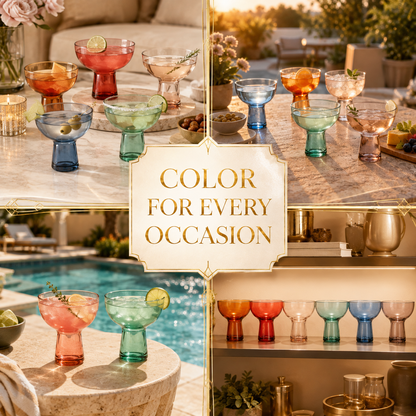 Tonal Margarita Cocktail Glassware Set of Six
