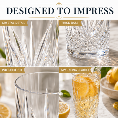Onix Acrylic Highball Glasses Set Of Four