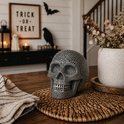Resin Skull Gold