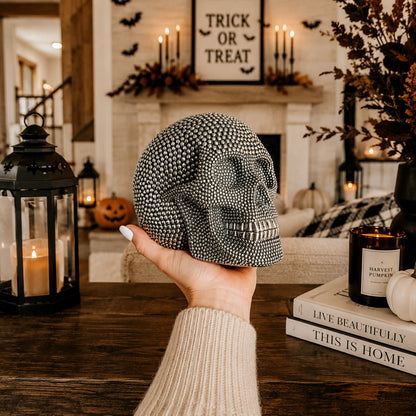 Resin Skull Gold