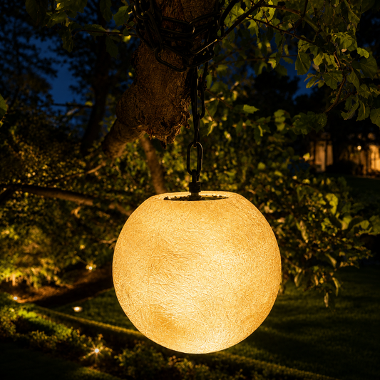 Outdoor Moon Lighting Fixtures 12V Outdoor Moon Light Hanging or Ground