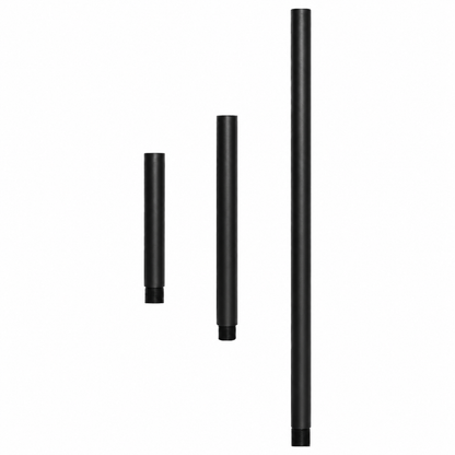 BPE - Extensión de poste de latón de 6", 12" o 24" para luminarias de latón para caminos y focos