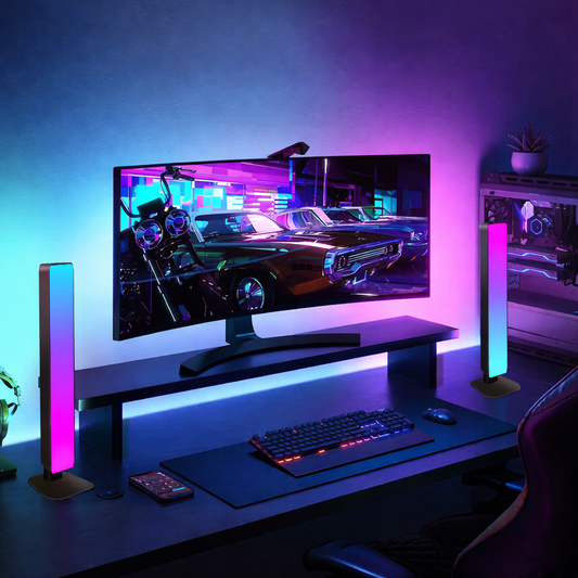 Smart RGB Atmosphere Light App Control Music Sync Lamp for Car TV Gaming Desk - Tampa Home & Garden Store