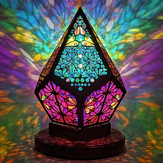 USB LED Projection Lamp Colorful 3D Table & Floor Light for Desk Night Decor - Tampa Home & Garden Store