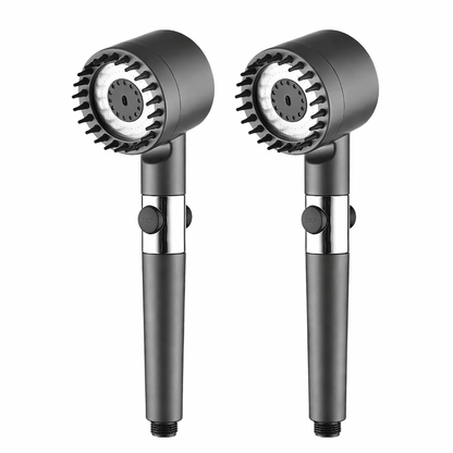 High Pressure Handheld Shower Head 3 Modes Filter Spa Spray with ON/OFF Water Save