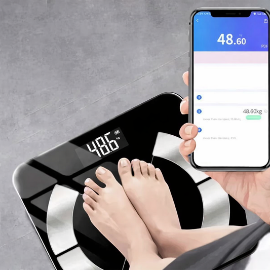 Smart Digital Scale – USB Rechargeable with LED Display and Bluetooth Connectivity - Tampa Home & Garden Store