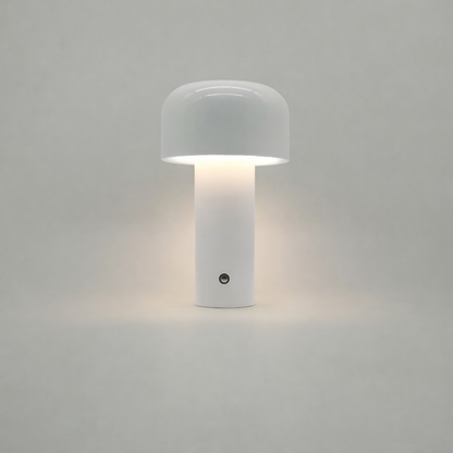 Retro Mushroom LED Table Lamp Touch Sensor Dimmable Rechargeable Desk Light