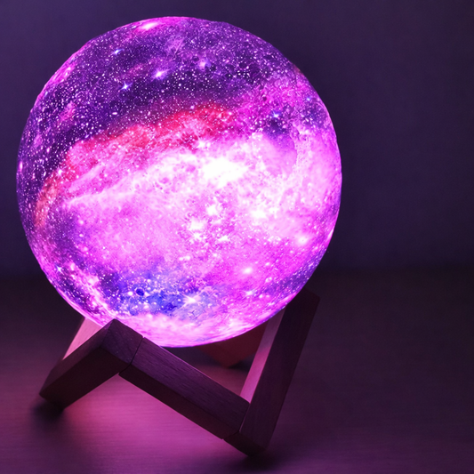 3D Moon Lamp LED Night Light 16 Color Remote Rechargeable Bedroom Decor Gift Lamp - Tampa Home & Garden Store