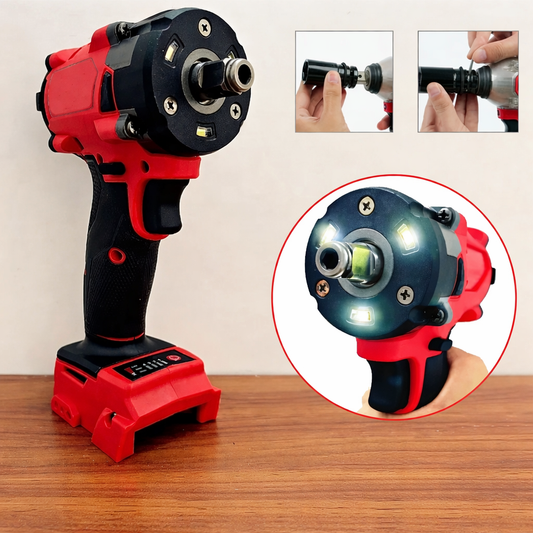 500Nm 1/2 Inch Brushless Cordless Impact Wrench 4 Speed Electric Driver - Tampa Home & Garden Store