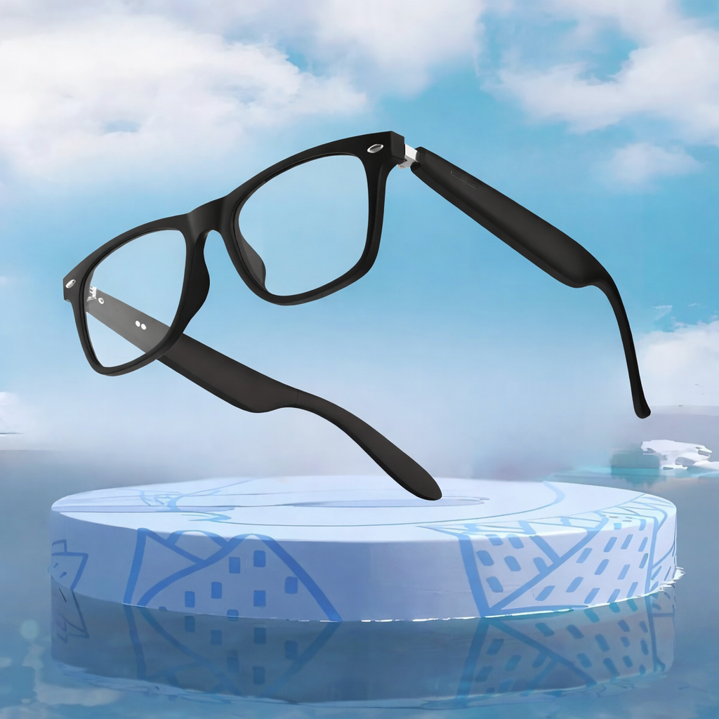 AI Smart Glasses Bluetooth Translation Sunglasses Call Headphones UV Protection