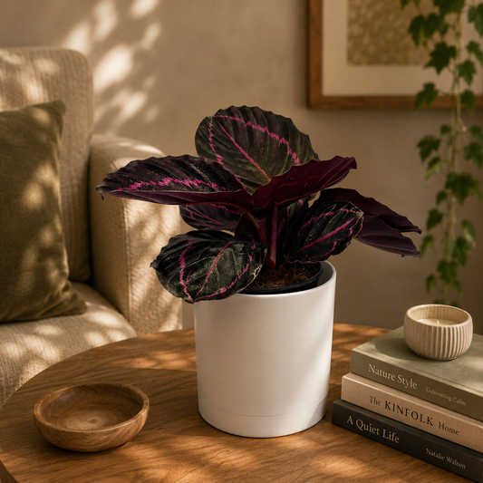 Calathea Dottie Plant with Pink Pattern