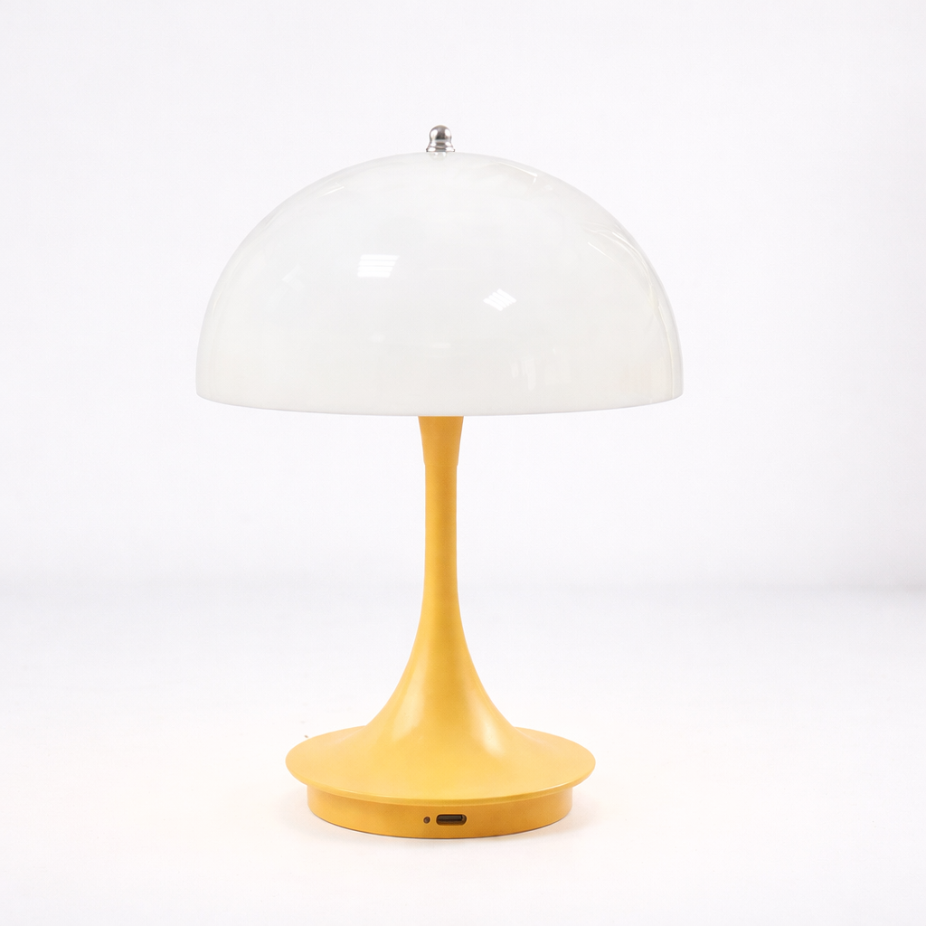 Rechargeable Dimmable LED Table Lamp Touch Control Bedside Light for Bedroom