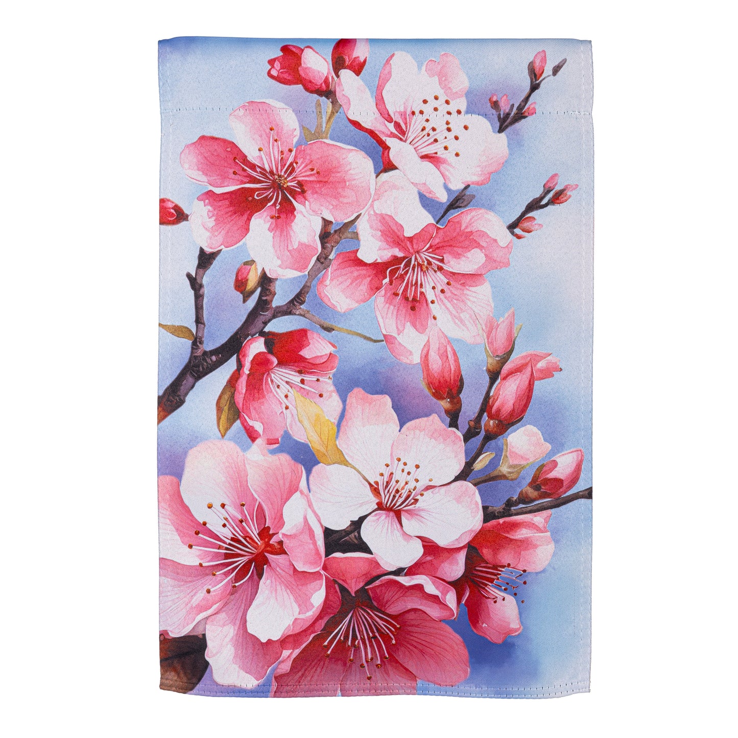 Cherry Blossom Suede House Flag - Tampa Home & Garden Store