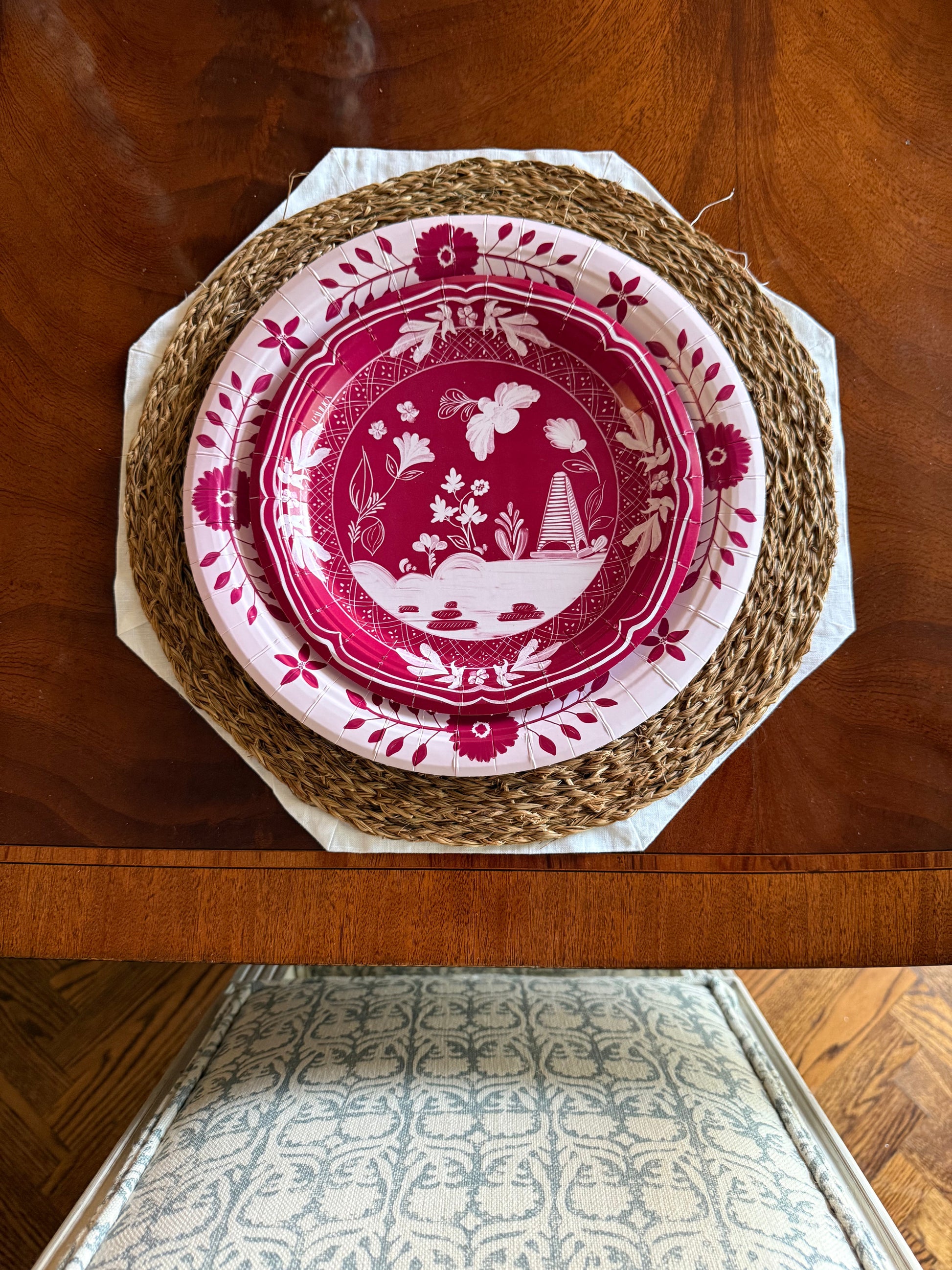 Cherry and Ballet Beachside Pavilion Dessert Paper Plates - 8 pack - Tampa Home & Garden Store