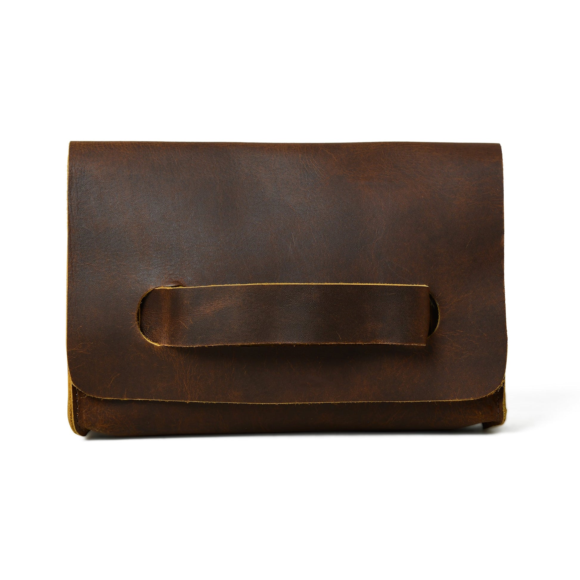 Chic Cocoa Leather Women's Clutch - Tampa Home & Garden Store