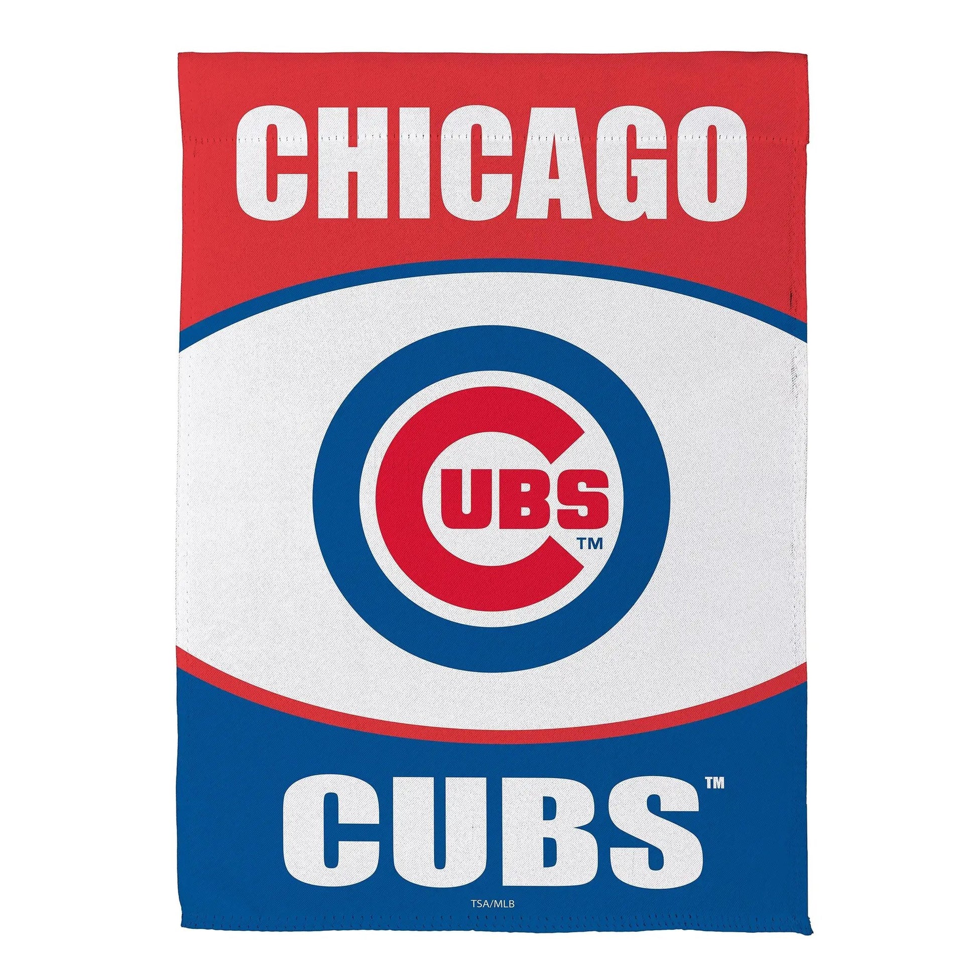 Chicago Cubs Suede Garden Flag - Tampa Home & Garden Store