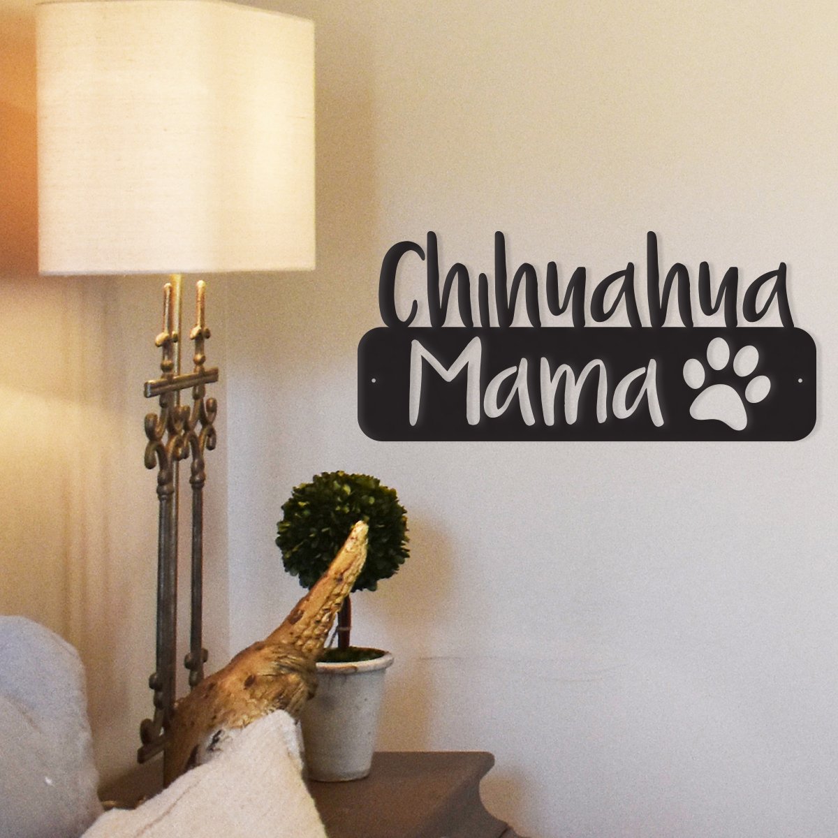 Chihuahua Mama - Metal Wall Art/Décor - Tampa Home & Garden Store