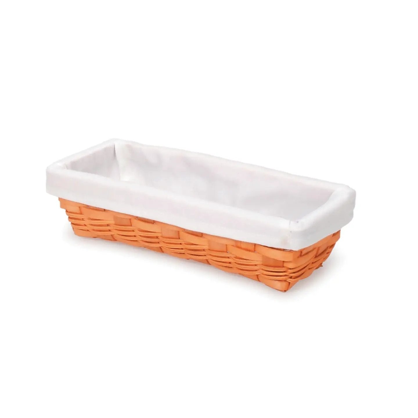 Chipwood Basket with Liner - 11x5x3 - Tampa Home & Garden Store