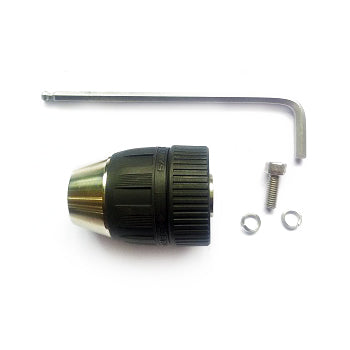 Nemo hammer drill chuck kit by GRIP TECH TOOLS with black metal chuck L-key and screws on Tampa Home & Garden Store