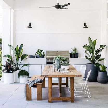 The Choob Contemporary Planter | Sleek Cylinder Pot Set