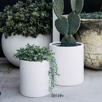 The Choob Contemporary Planter | Sleek Cylinder Pot Set