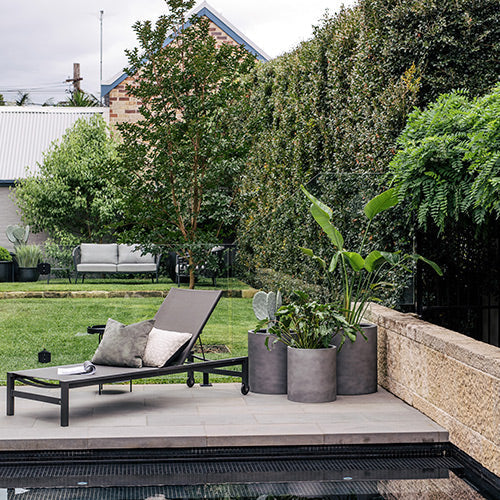 The Choob Contemporary Planter | Sleek Cylinder Pot Set