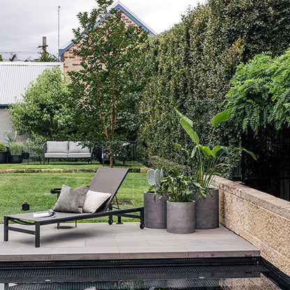The Choob Contemporary Planter | Sleek Cylinder Pot Set