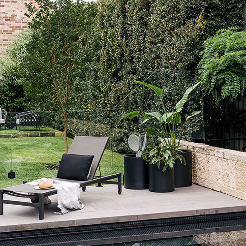 The Choob Contemporary Planter | Sleek Cylinder Pot Set