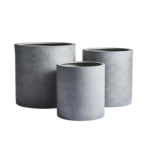 The Choob Contemporary Planter | Sleek Cylinder Pot Set