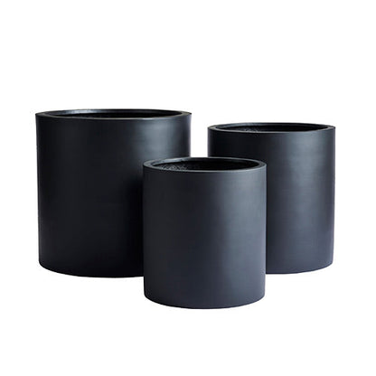 The Choob Contemporary Planter | Sleek Cylinder Pot Set