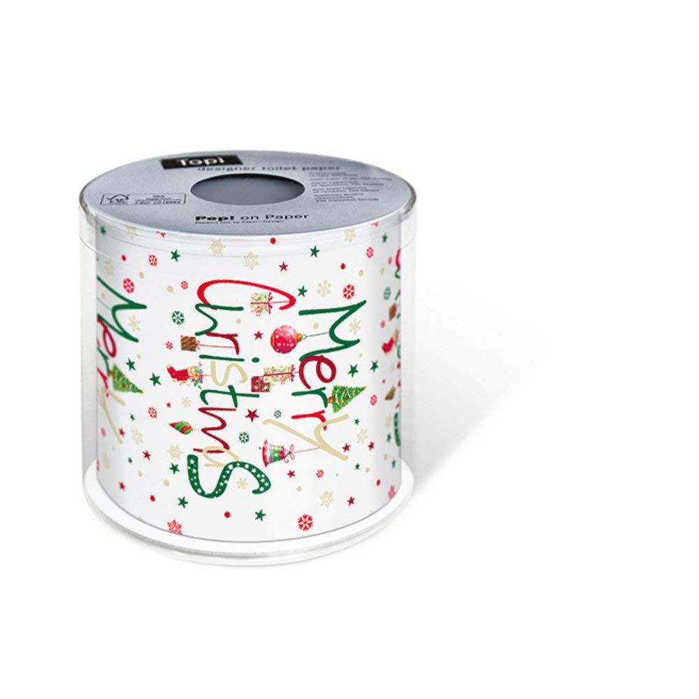 Christmas Design Toilet Paper Roll - Hearts - Tampa Home & Garden Store