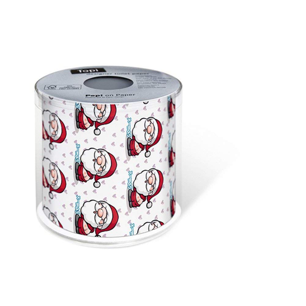 Christmas Design Toilet Paper Roll - Hearts - Tampa Home & Garden Store