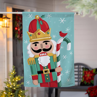 Christmas Icons Reversible Suede House Flag - Tampa Home & Garden Store