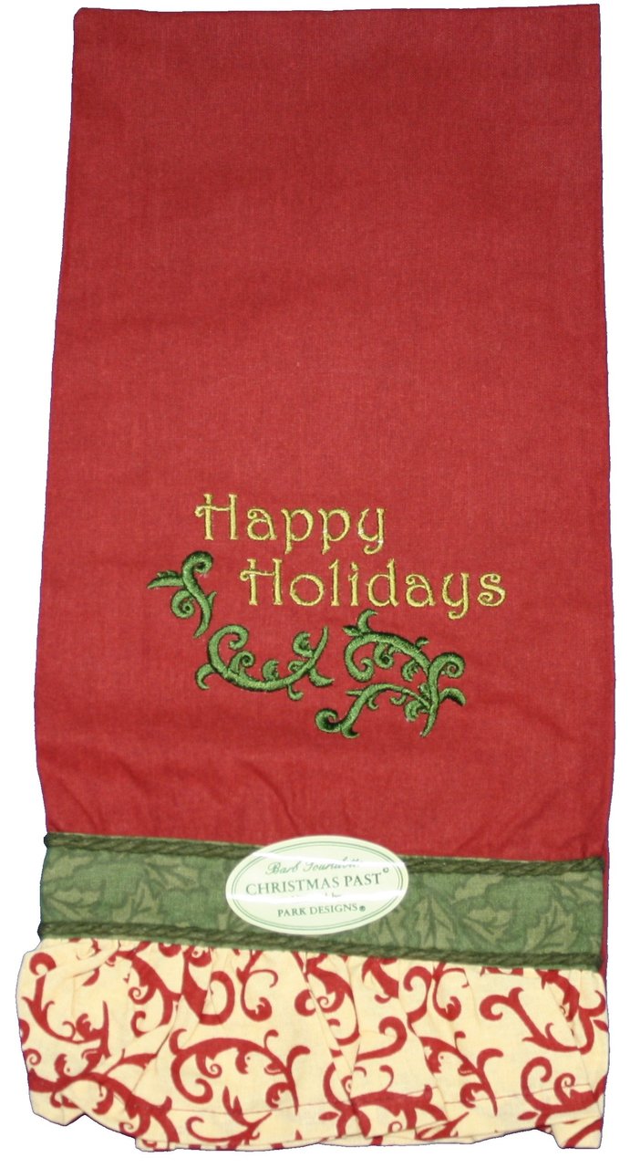 Christmas Past Decorative Dish Towel - Tampa Home & Garden Store