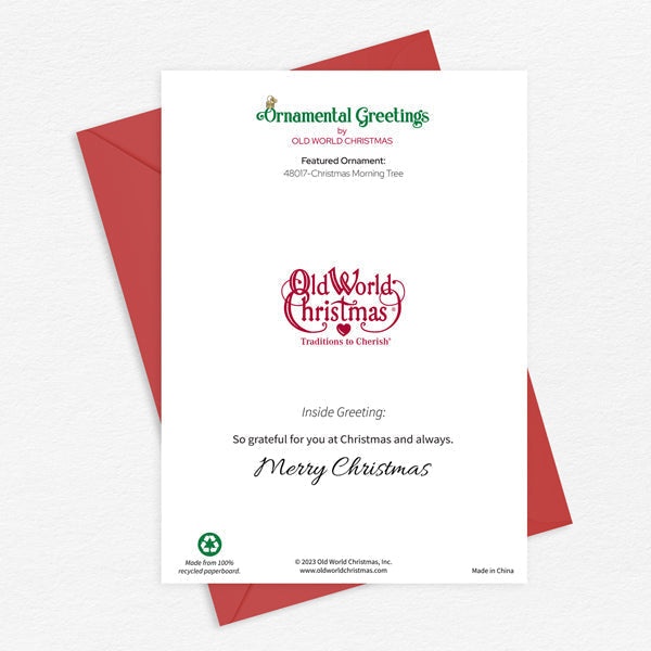 Christmas Tree Christmas Card - Tampa Home & Garden Store