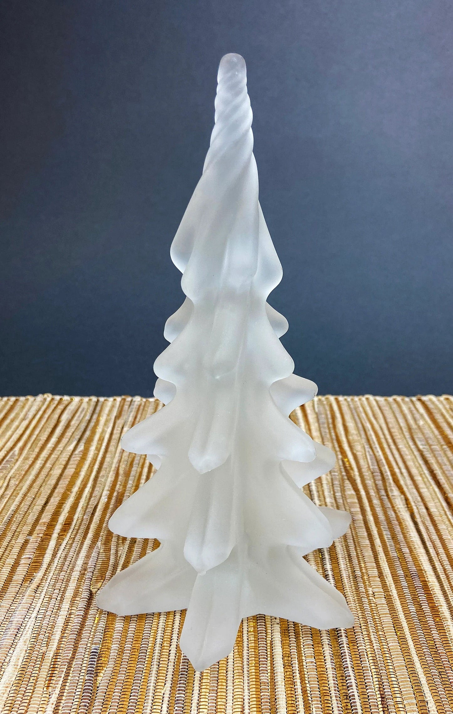 Christmas Tree Covered with Snow. Porcelain Village Pine by Department 56. Tree for Christmas Village. Free Standing Winter Decor Accessory. - Tampa Home & Garden Store