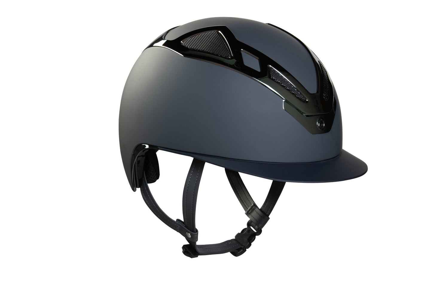 Suomy Apex Riding Helmet chrome blue navy matte by American Equus, equestrian helmet on Tampa Home & Garden Store