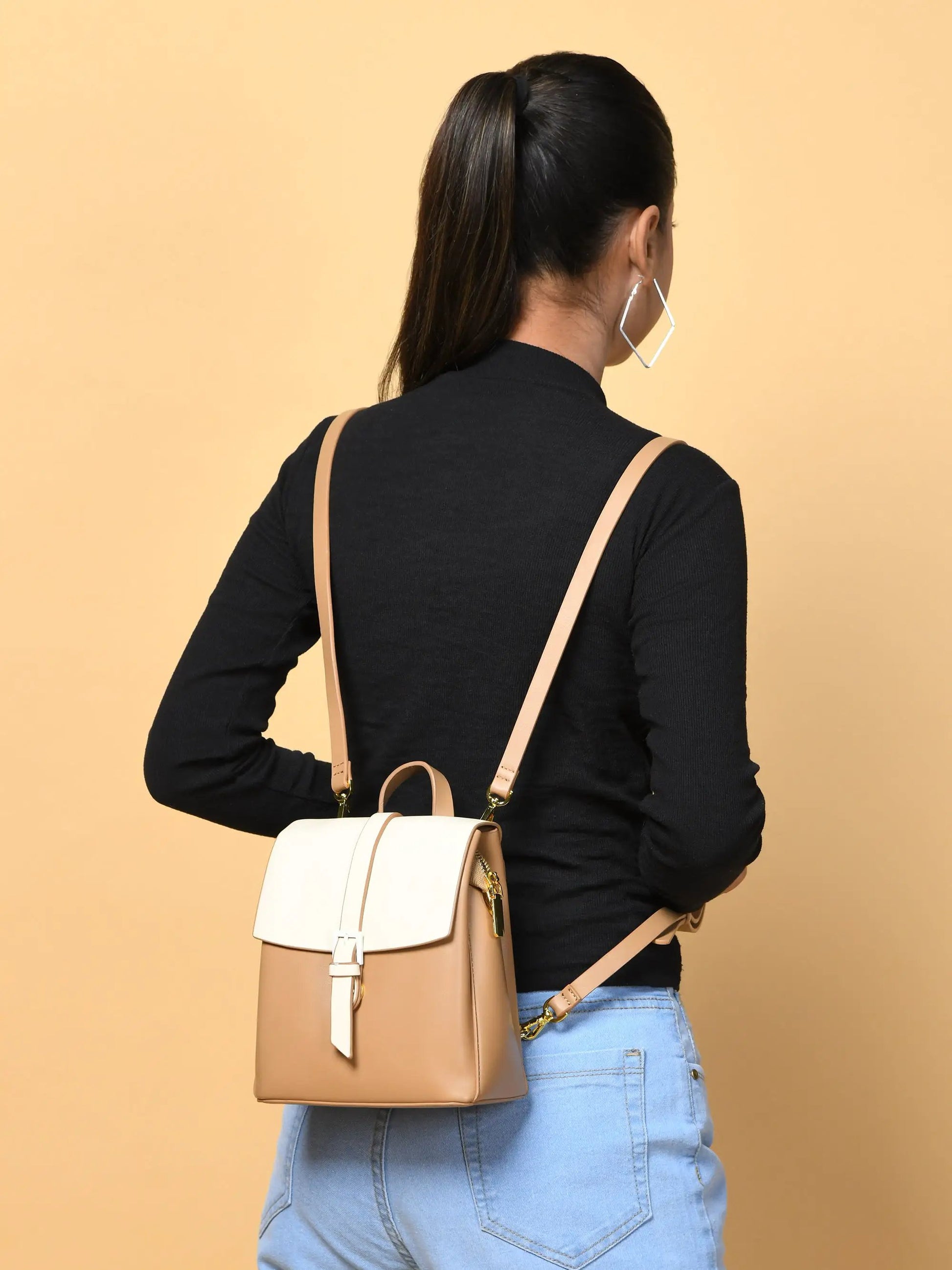 Claire Women's Backpack - Beige - Tampa Home & Garden Store