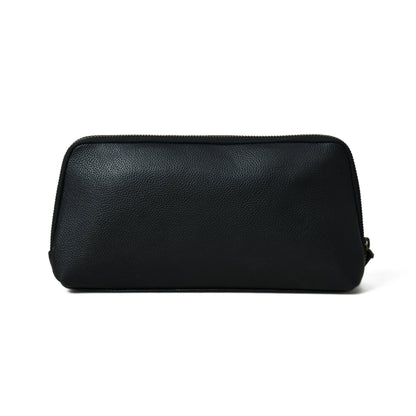 Classic Black Leather Clutch - Tampa Home & Garden Store